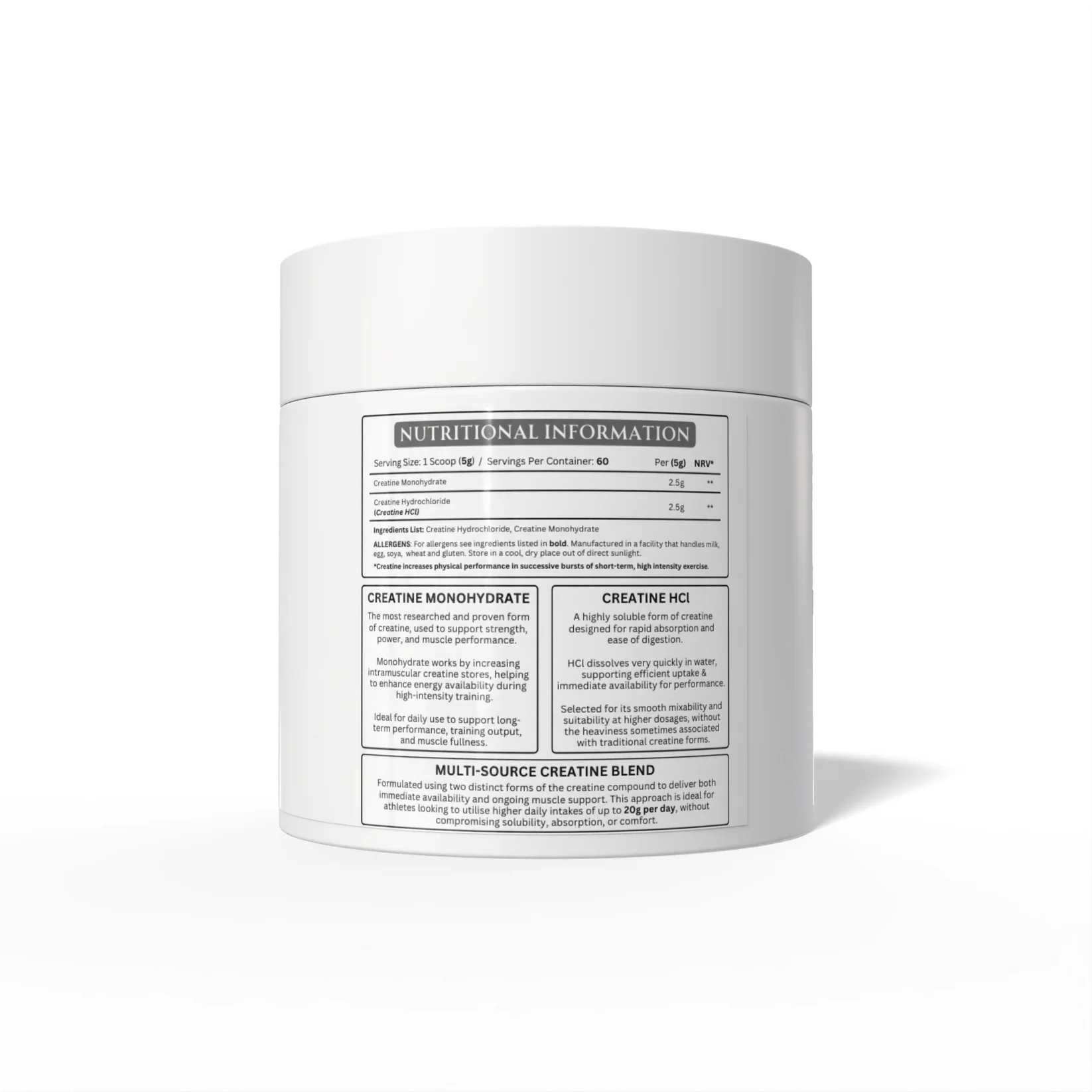 Apex Formulas Dual Creatine - 300 grams