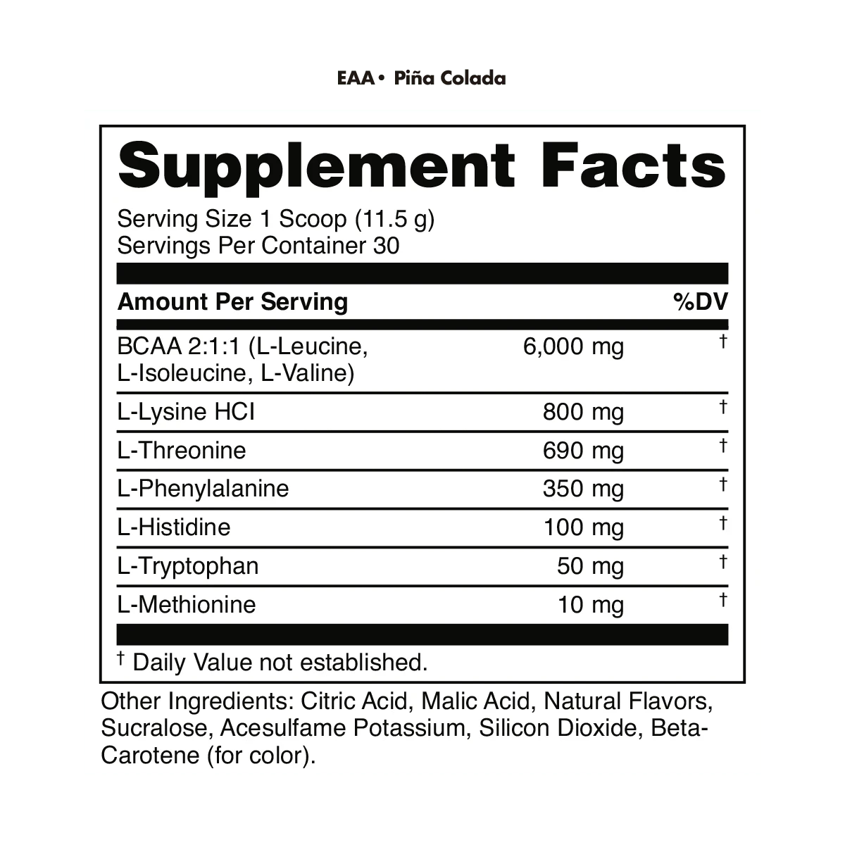 BUCKED UP Bucked Up EAA Essential Amino Acids (EAA)