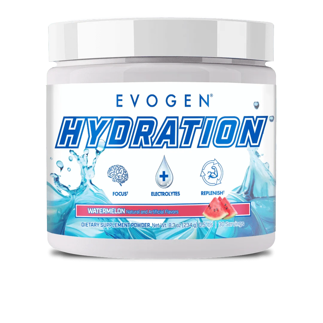 Evogen Hydration - Full Spectrum Electrolyte Powder 30 Servings / Watermelon Electrolyte Powder