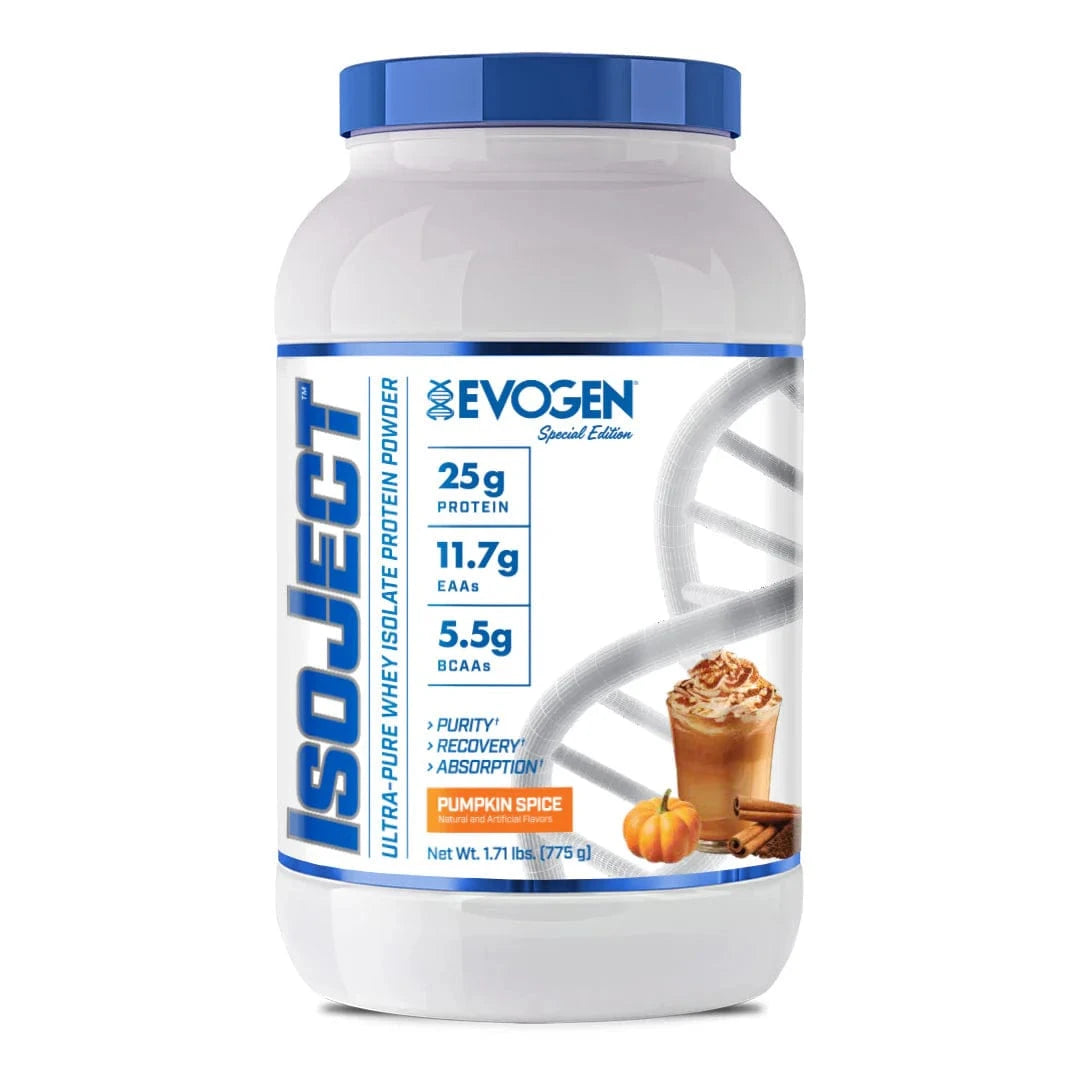 Evogen IsoJect Pumpkin Spice Whey Protein Isolate
