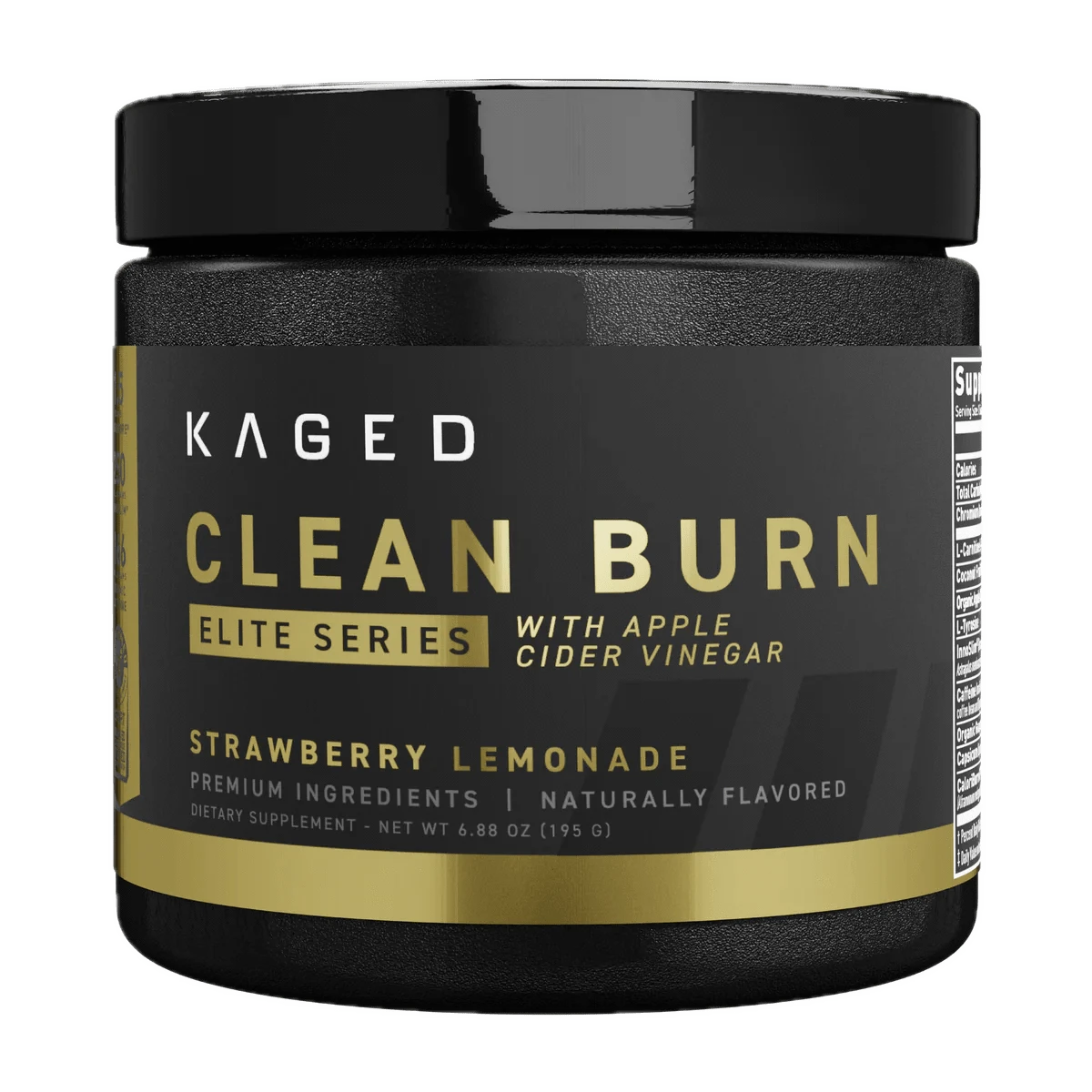 Kaged Muscle Clean Burn Powder - Elite Series 30 Servings (195g) Weight Loss Support