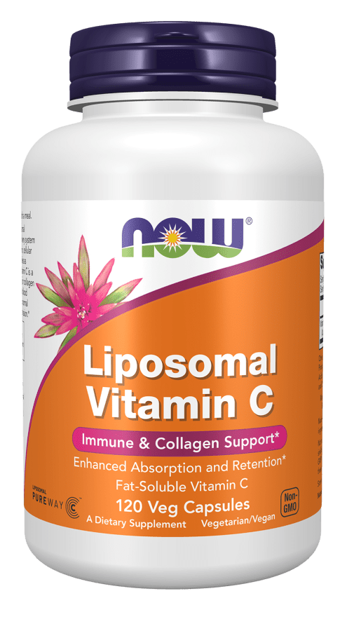 NOW Foods Liposomal Vitamin C 120 Veg Capsules Liposomal Vitamin C