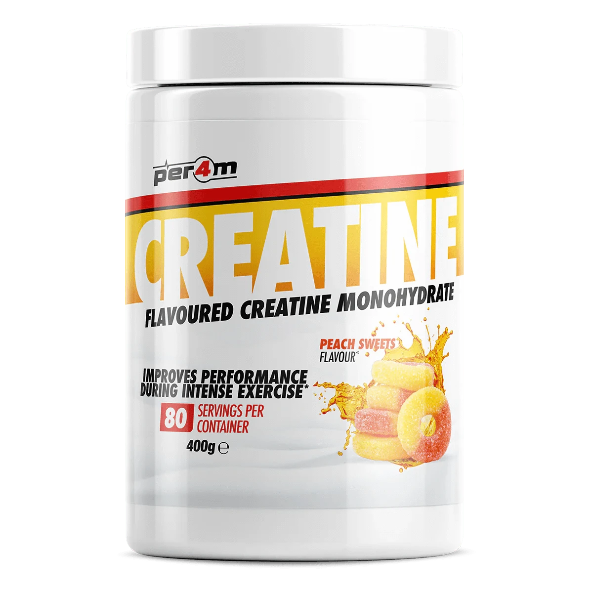 Per4m Per4m Creatine - 400g 400g / Peach Sweets Creatine Powder