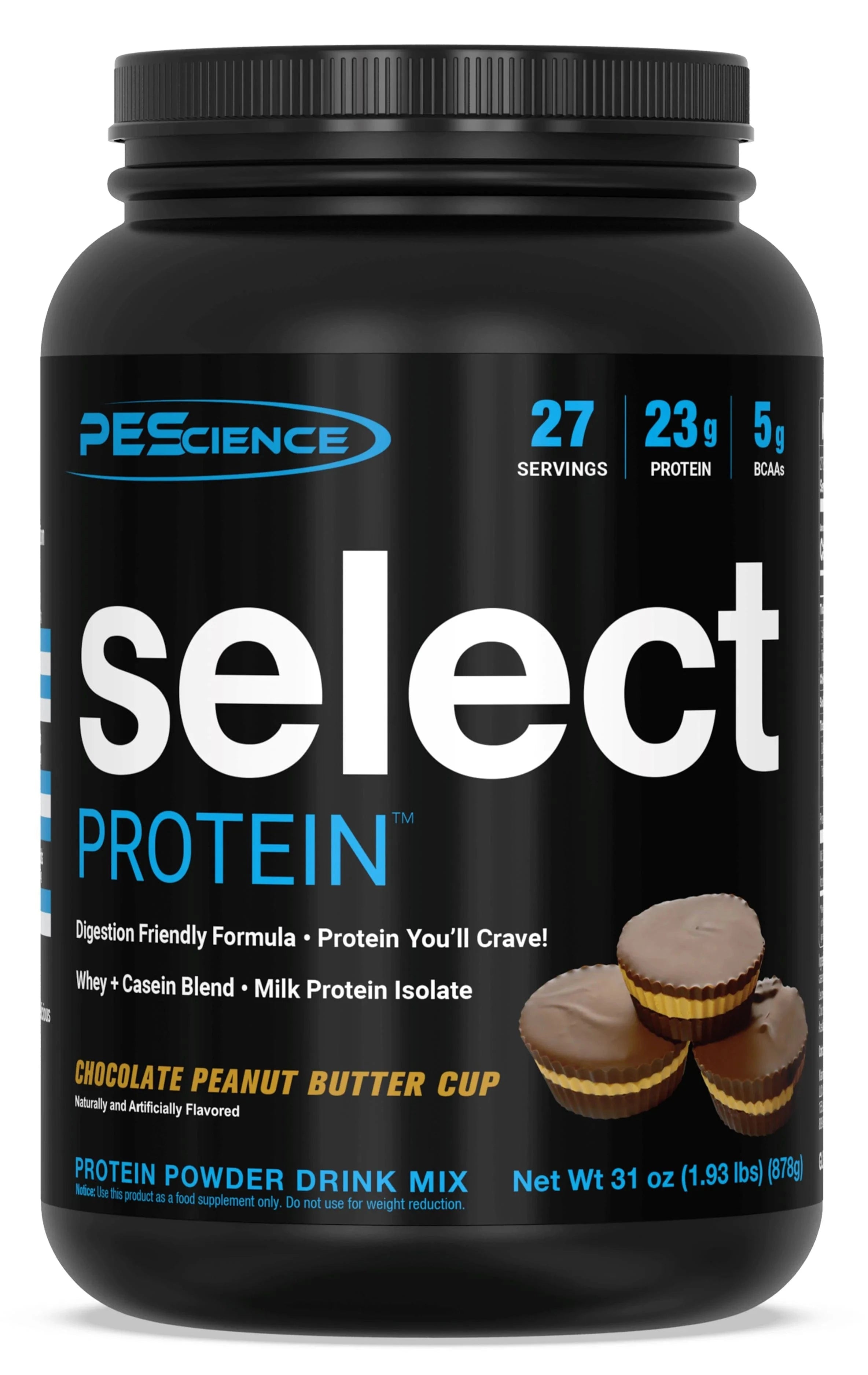 PEScience Select Protein 837 - 905 grams 27 servings / Chocolate Peanut Butter Cup Protein Powder