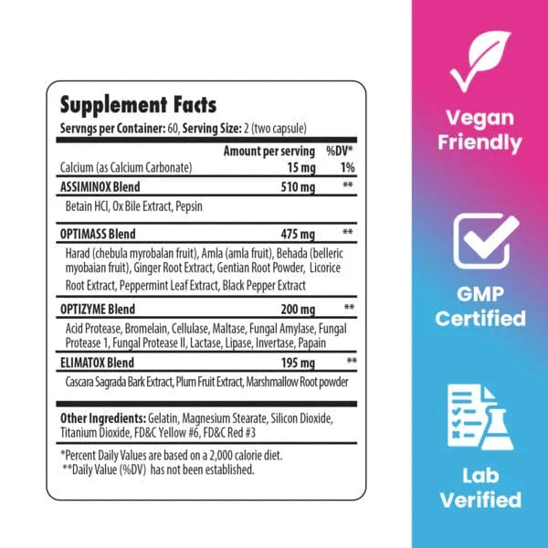 Project AD Ravenous 120 Capsules Appetite & Digestive Support