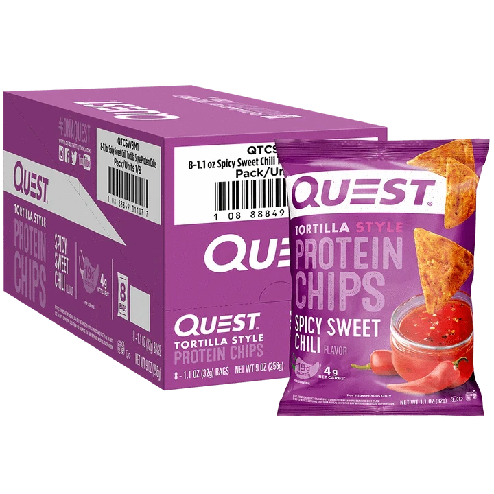 Quest Nutrition Quest Nutrition Protein Chips 8x32g / Spicy Sweet Chilli Protein Chips