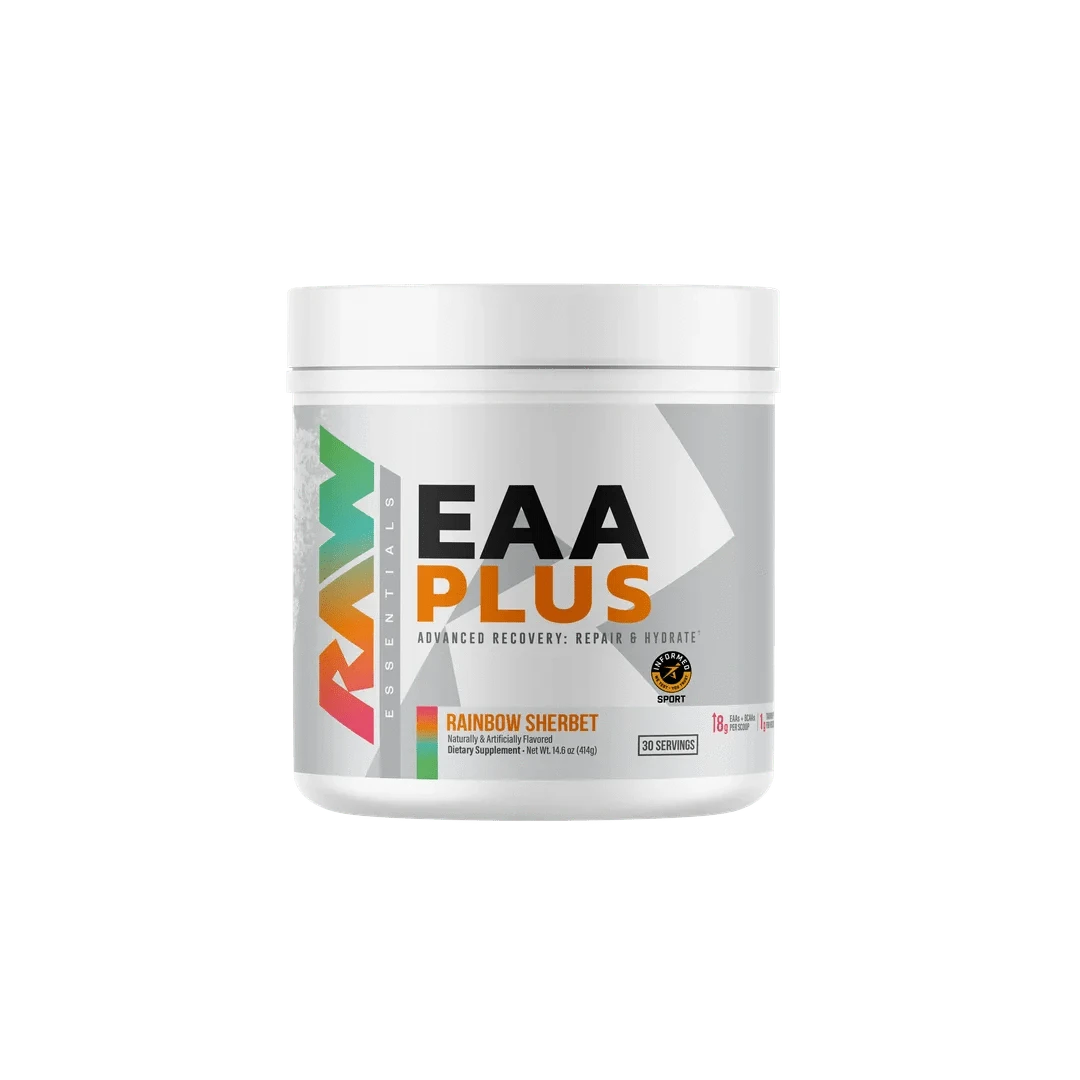 RAW Nutrition EAA Plus 396g (30 Servings) / Raspberry Lemonade EAA