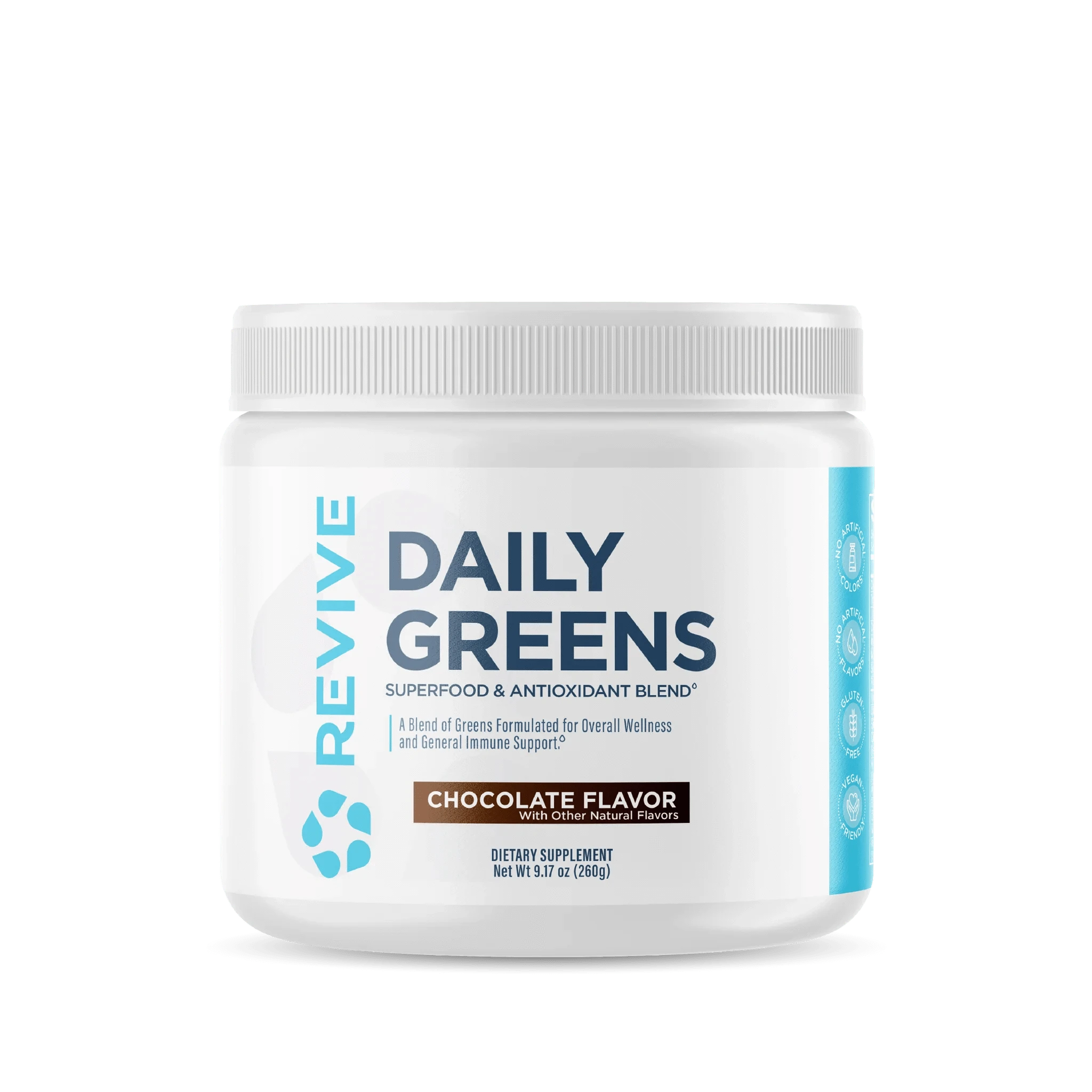 REVIVE MD Daily Greens Powder 30 servings / Chocolate Greens