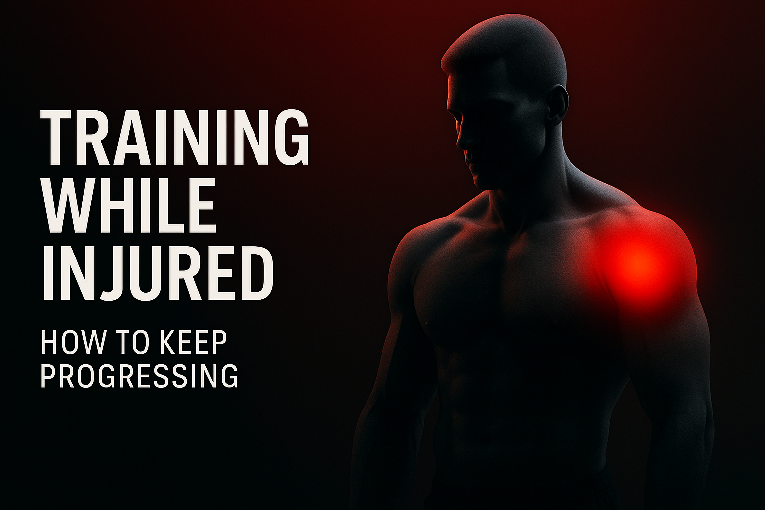 🩼 Training While Injured – Staying In the Game When Your Body Says “Chill”
