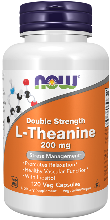 L-Theanine, Double Strength 200 mg