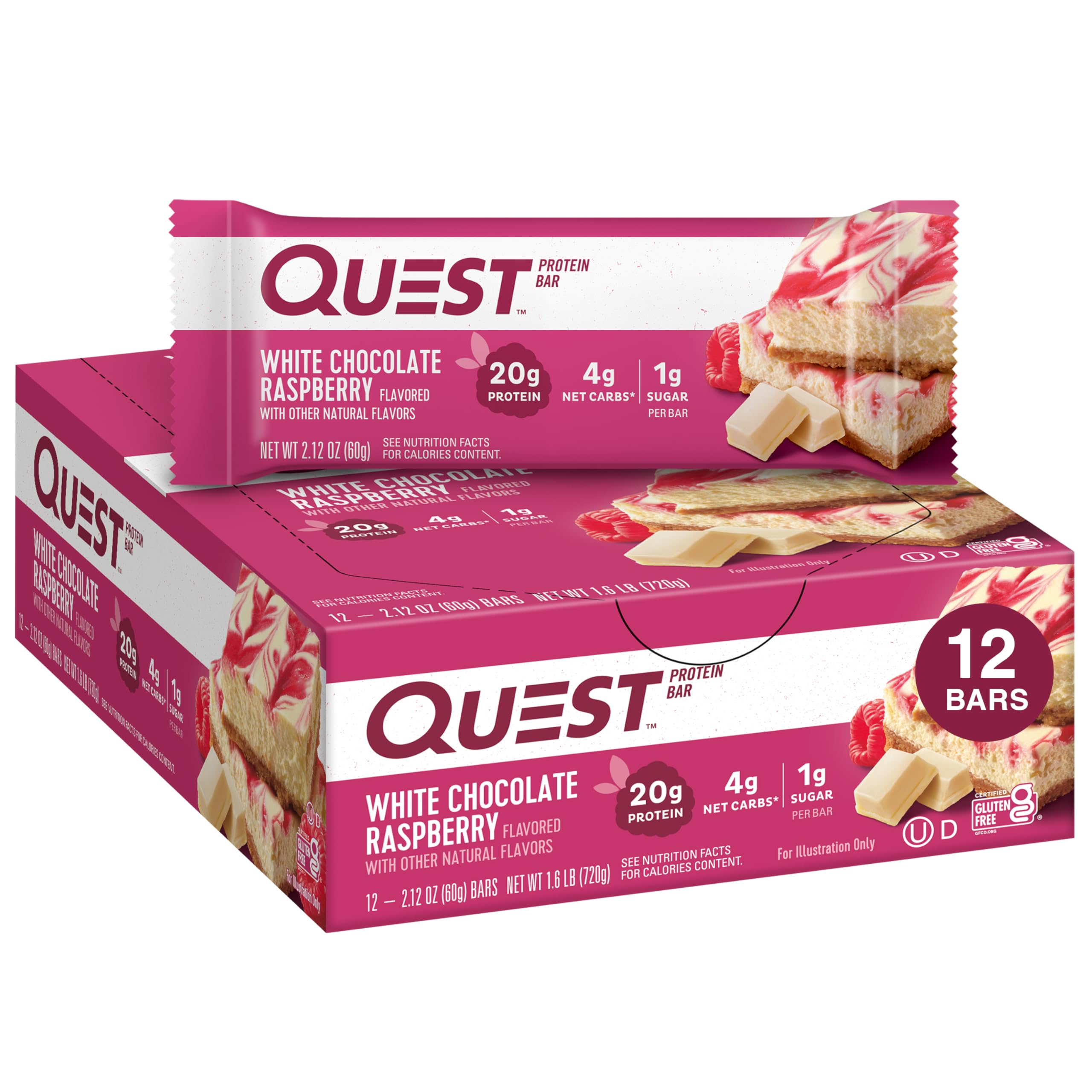 Quest Nutrition Protein Bar 12x60g