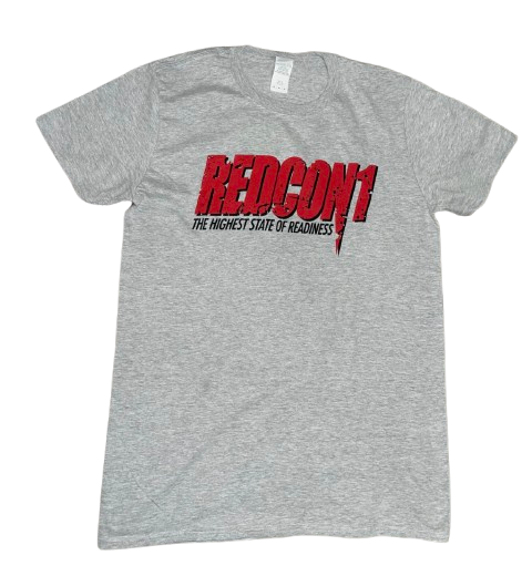 Redcon1 Logo T-Shirt – Grey