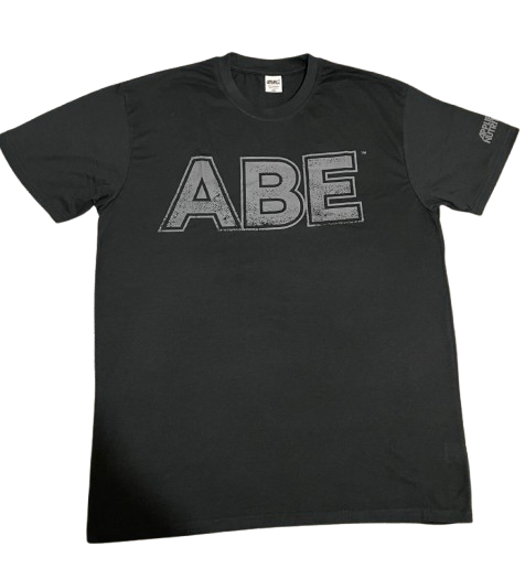 ABE "All Black Everything" T-Shirt – Black