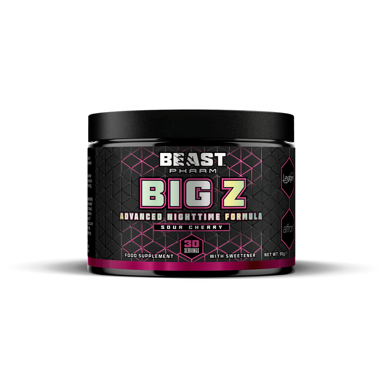 Beast Pharm Big Z Powder 30 Servings / Sour Cherry Advanced Nighttime Formula