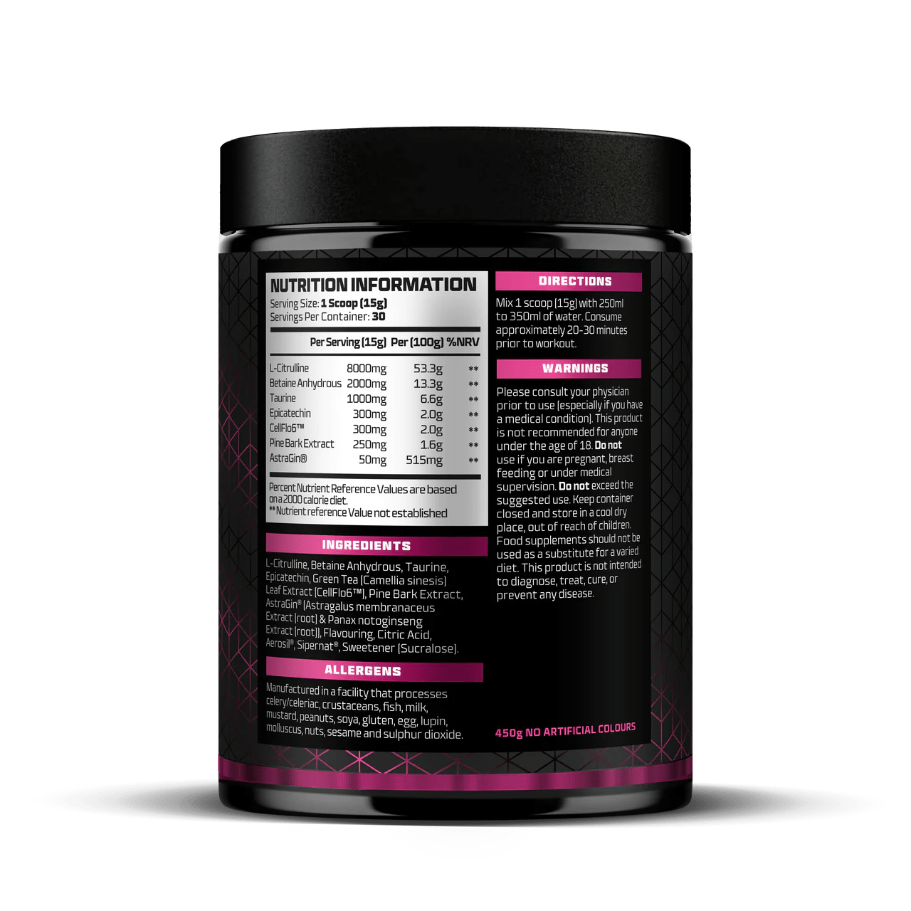 Beast Pharm Pump Stim Free Pre-Workout