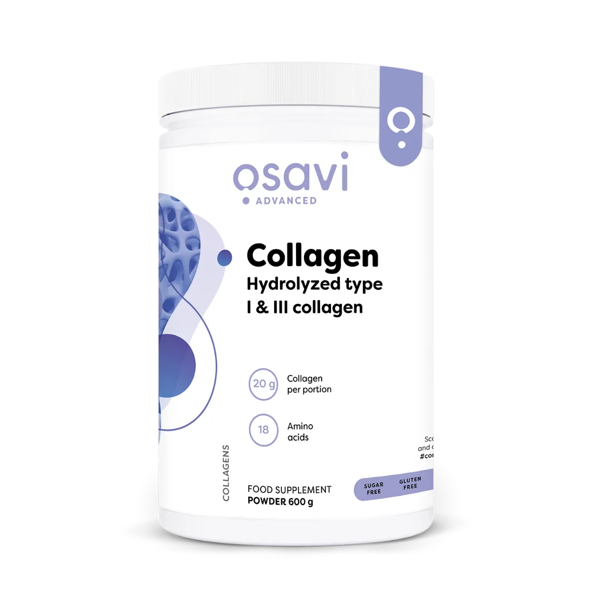 Osavi Collagen Peptides - Hydrolyzed Type 1 & 3