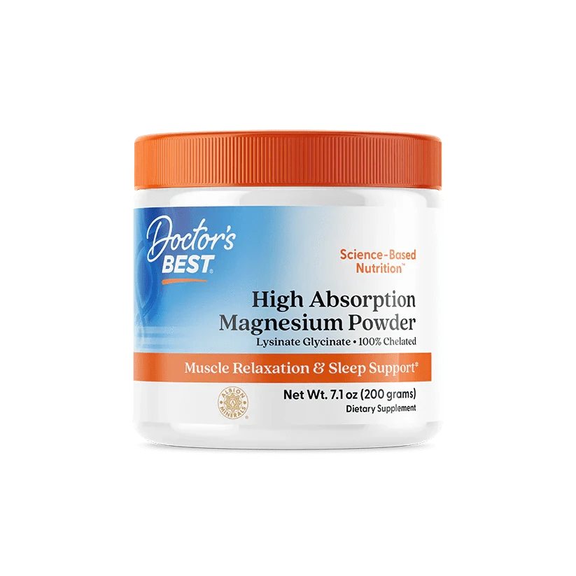 Doctor's Best Doctor's Best High Absorption Magnesium Powder 200 grams Magnesium Powder