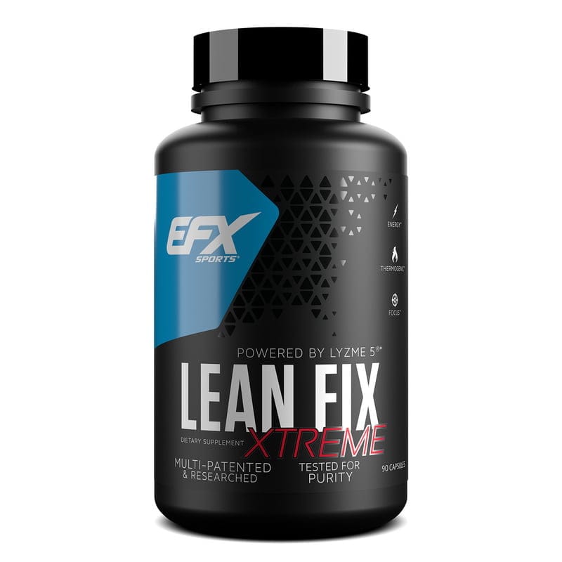 EFX Sports Lean Fix Xtreme 90 Capsules Weight management formula