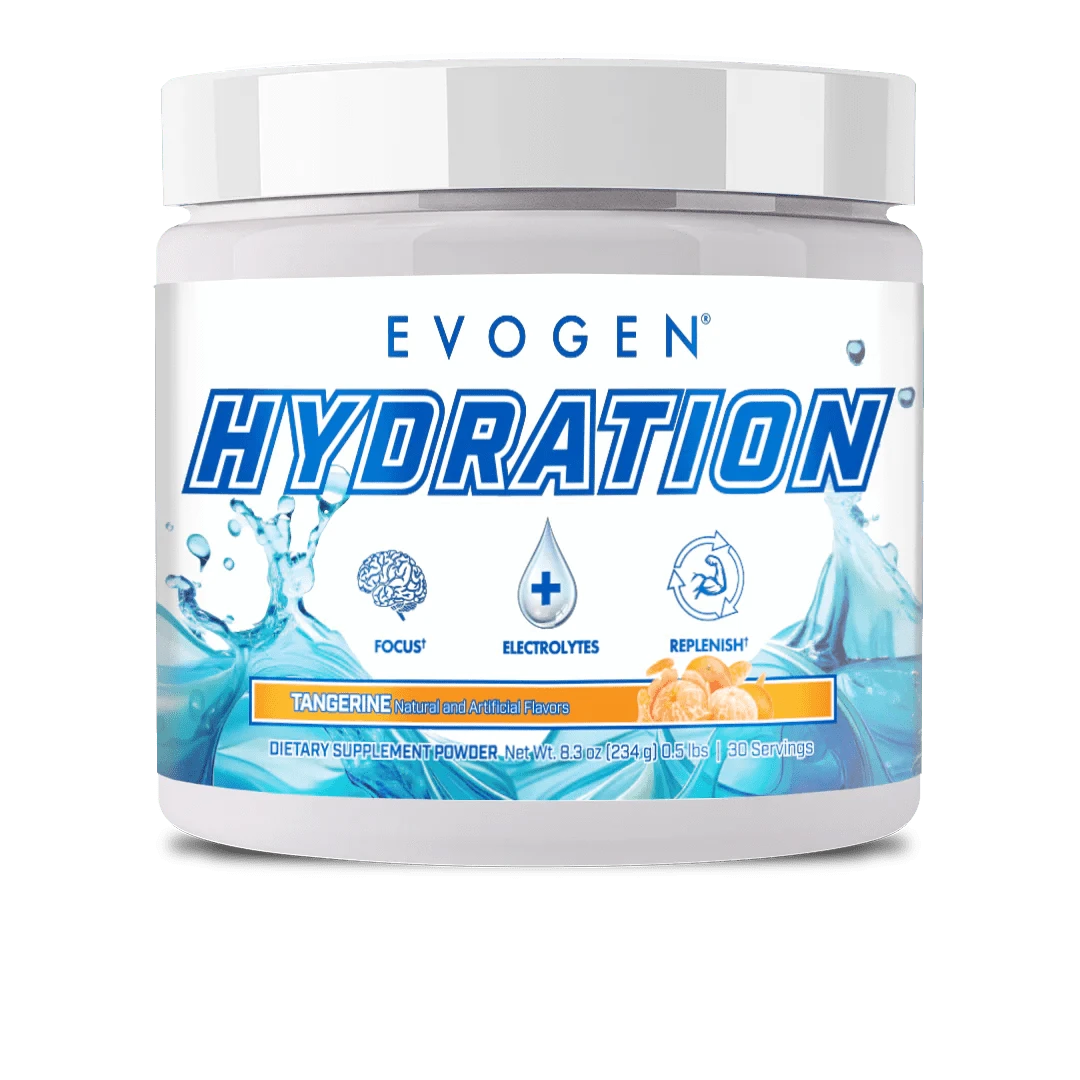 Evogen Hydration - Full Spectrum Electrolyte Powder 30 Servings / Tangerine Electrolyte Powder