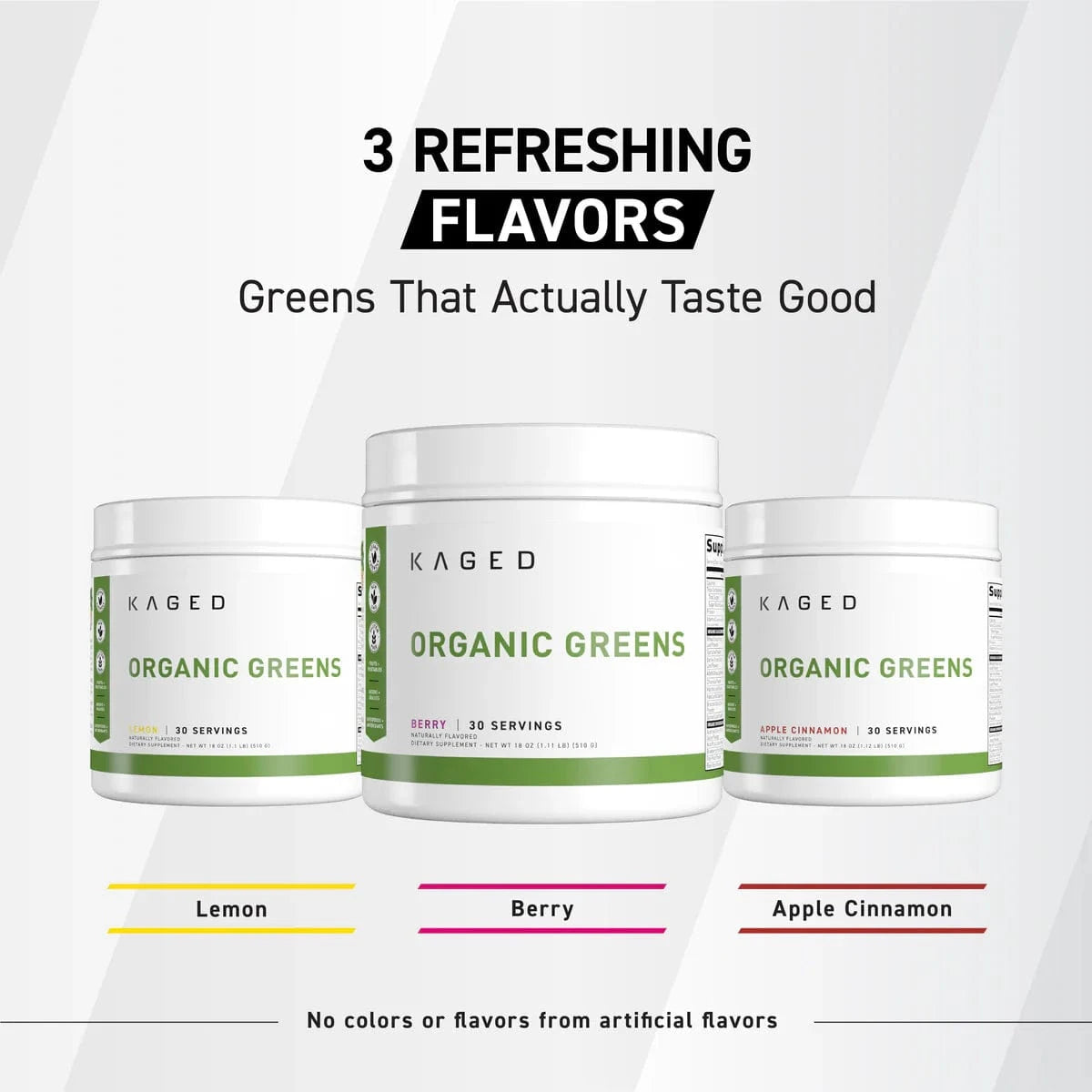 Kaged Muscle Organic Greens (Outlive 100) Organic Superfoods + Greens Blend