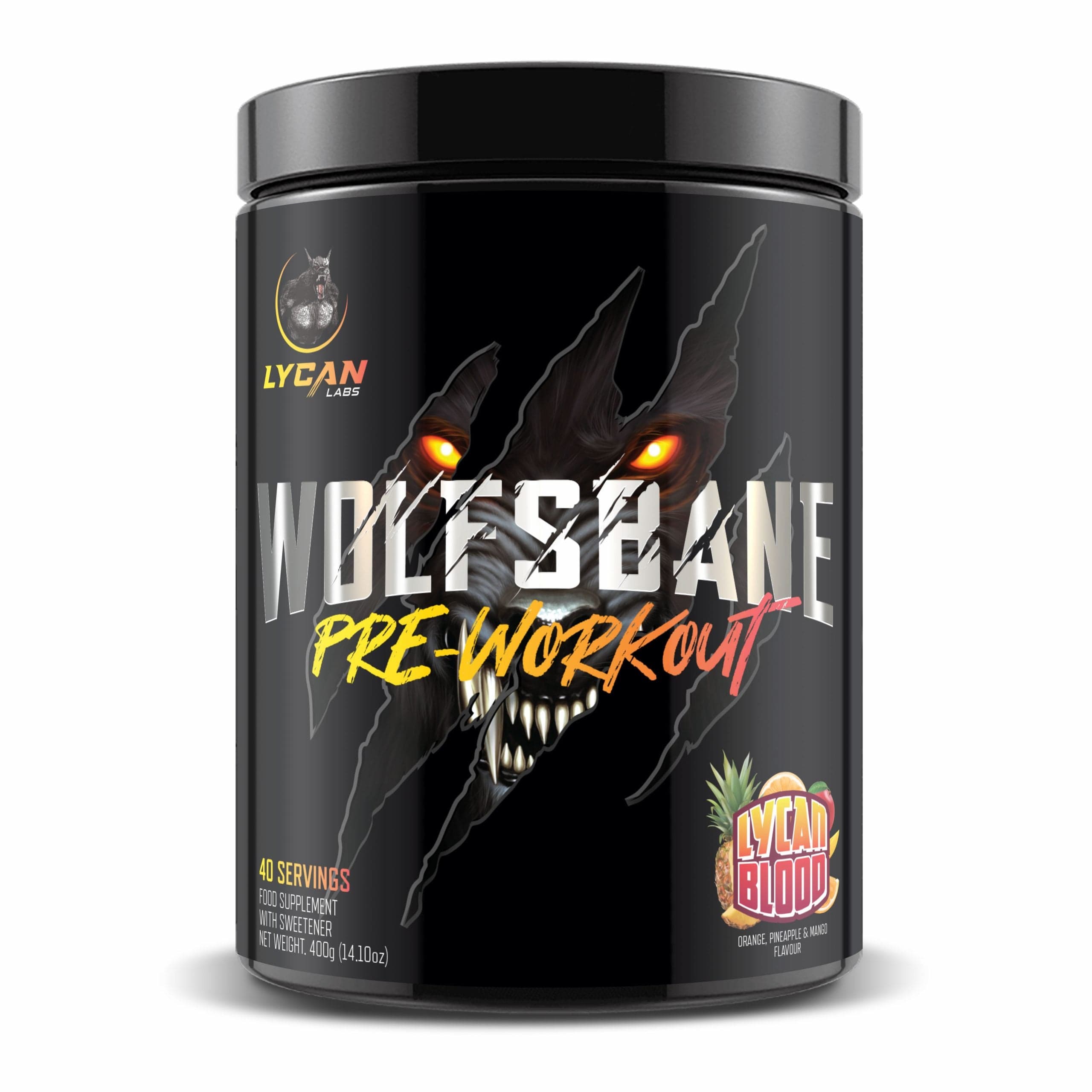 Lycan Labs Wolfsbane 40 Servings / Lycan Blood Pre-Workout