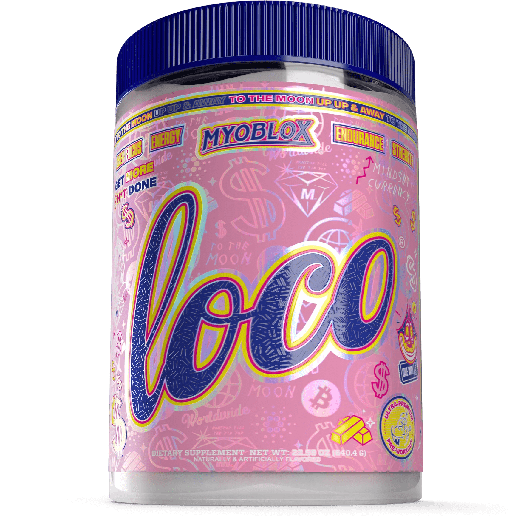 MYOBLOX LOCO® 40 Servings / Color Money Pre-Workout