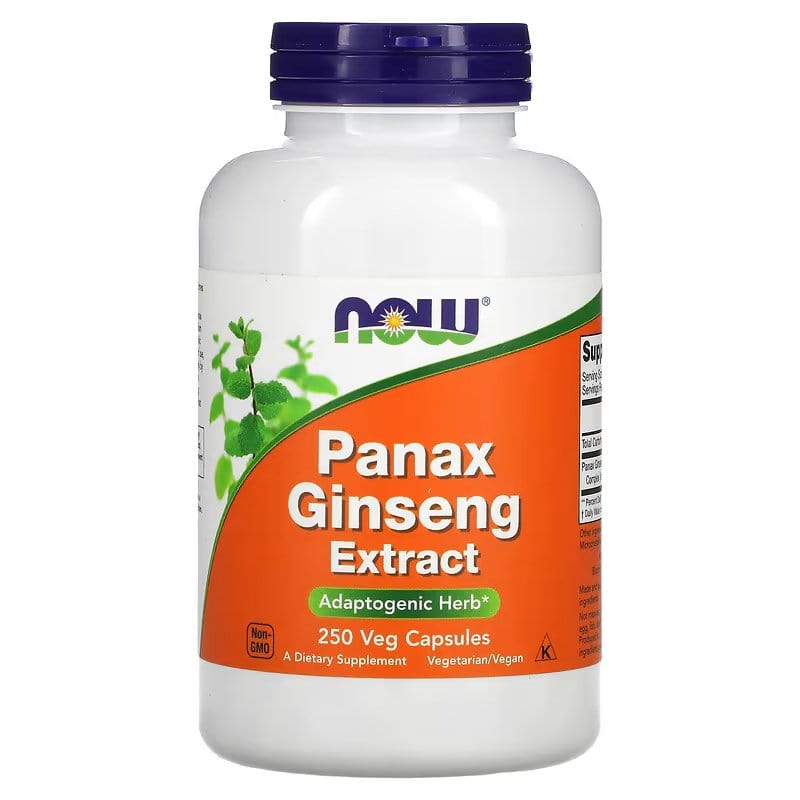 Now Foods Panax Ginseng 500mg Herbal Extract