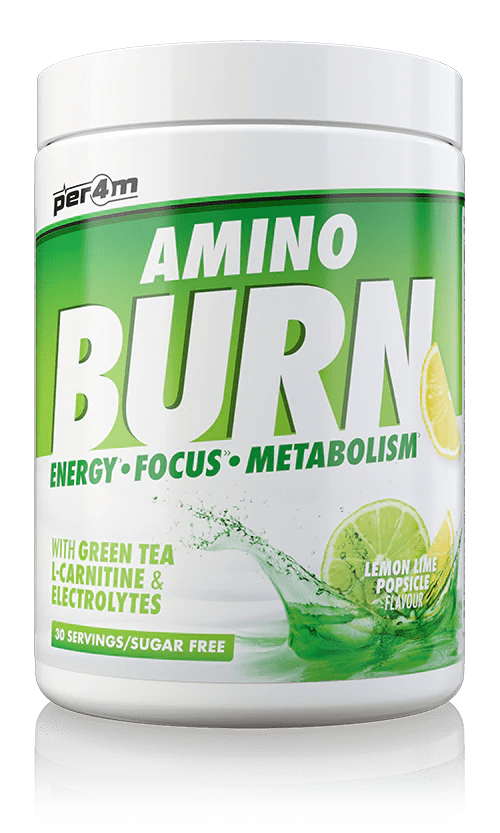 Per4m Amino Burn 30 Servings / Lemon Lime Popsicle Amino Acids & Fat Burners