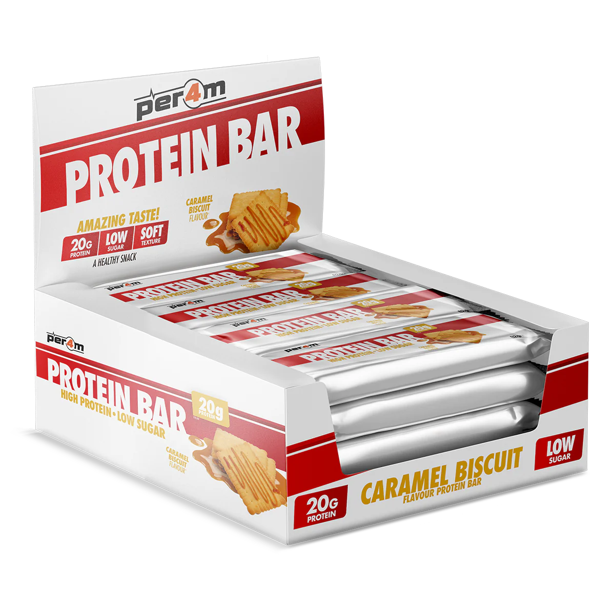 Per4m Protein Bars 12x62g