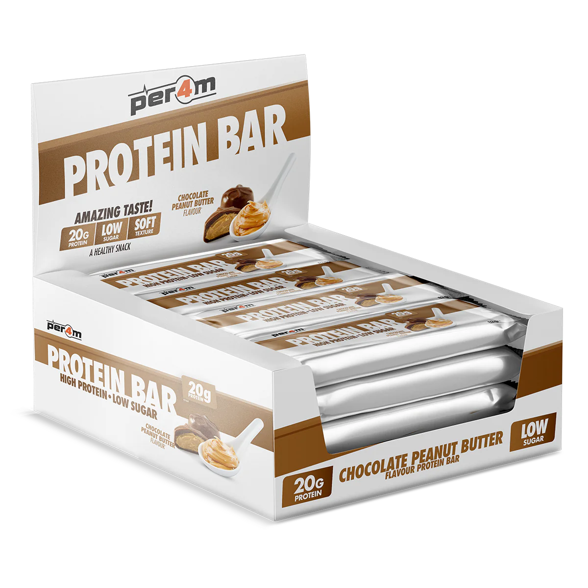 Per4m Protein Bars 12x62g