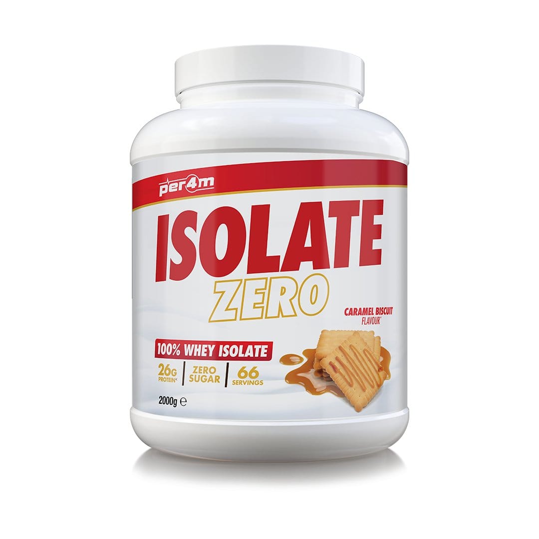 Per4m Per4m Isolate Zero 2kg 2010 grams / Caramel Biscuit Whey Protein Isolate