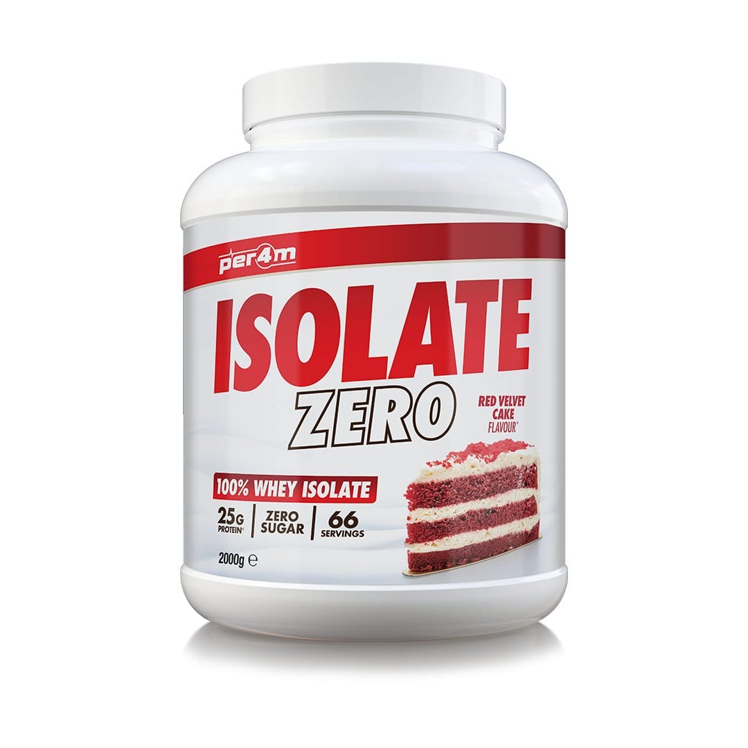 Per4m Per4m Isolate Zero 2kg 2010 grams / Red Velvet Whey Protein Isolate