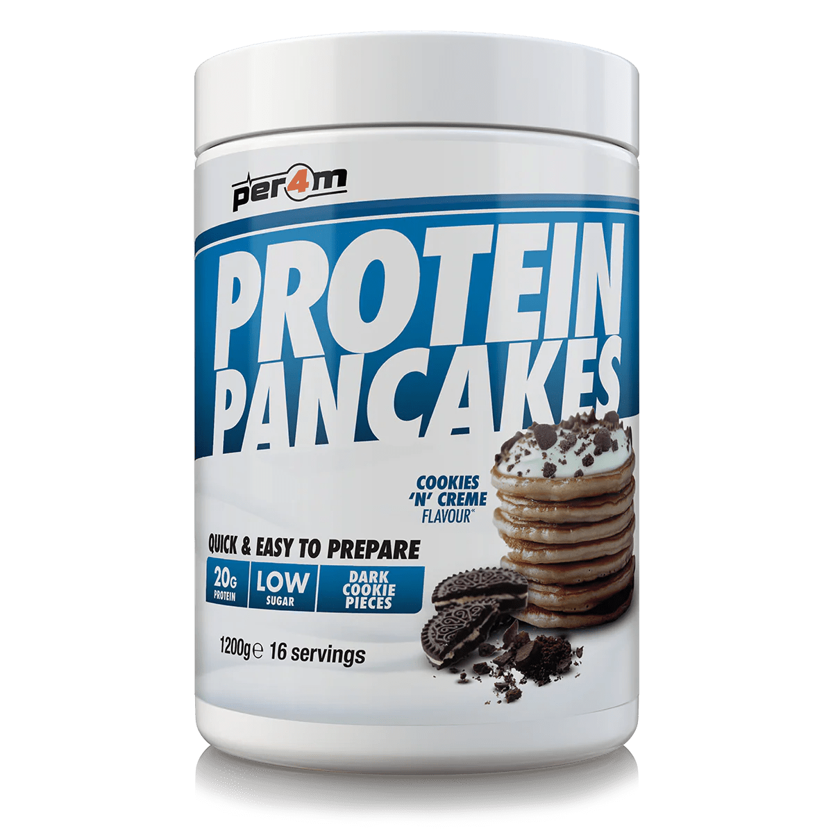 Per4m Per4m Protein Pancakes 1200g / Cookies N Cream Pancake Mix