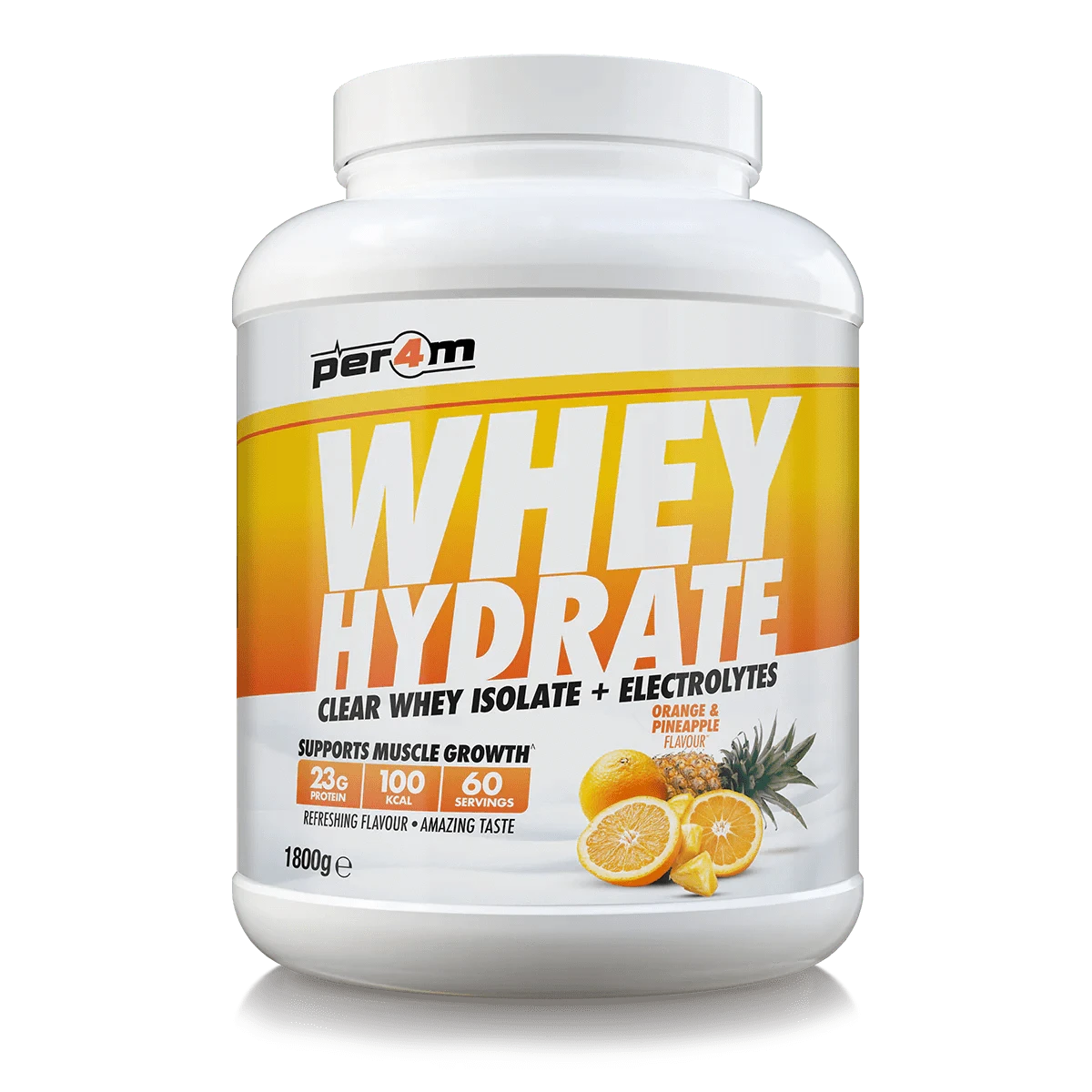Per4m Per4m Whey Hydrate 1.8kg 1.8kg / Orange and Pineapple Whey Protein With Electrolytes