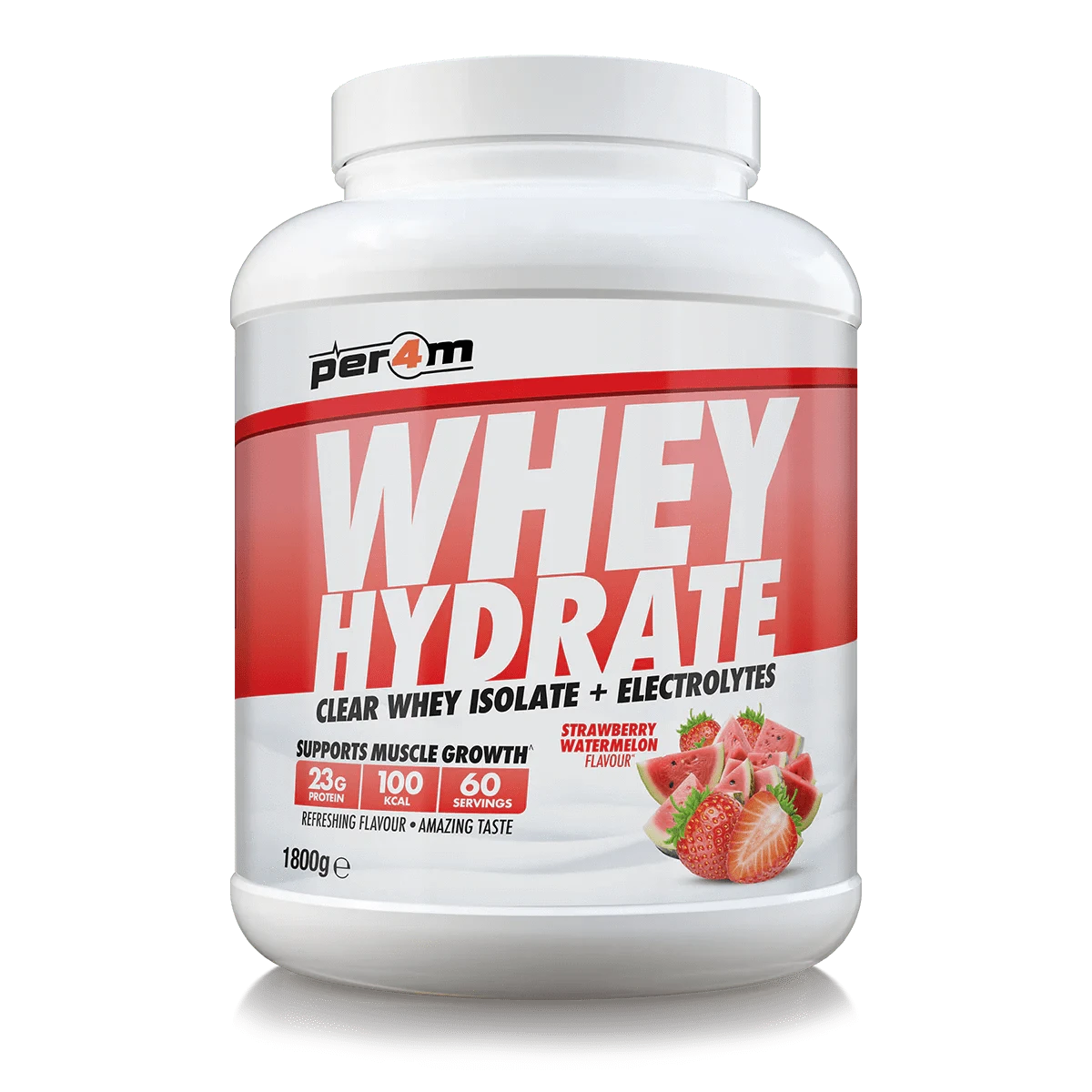 Per4m Per4m Whey Hydrate 1.8kg 1.8kg / Strawberry Watermelon Whey Protein With Electrolytes