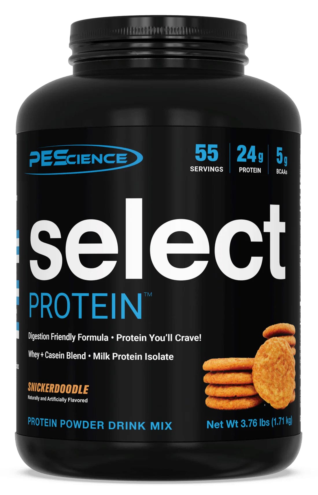 PEScience Select Protein 1710 - 1840 grams 5 Servings / Amazing Snickerdoodle Protein Powder