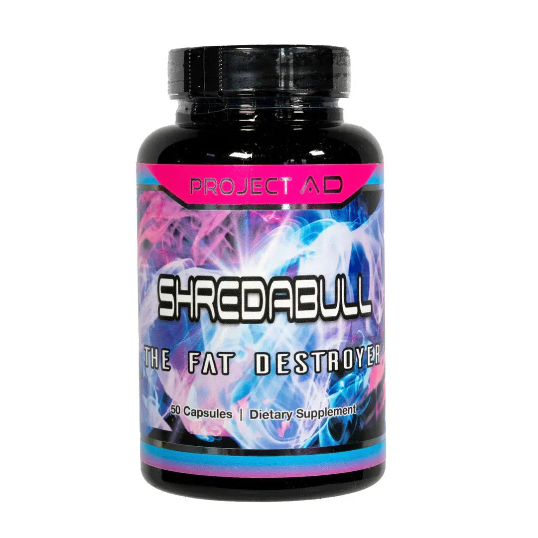Project AD Project AD Shredabull Untamed 2.0 - 50 Capsules 50 Capsules Weight Loss Support