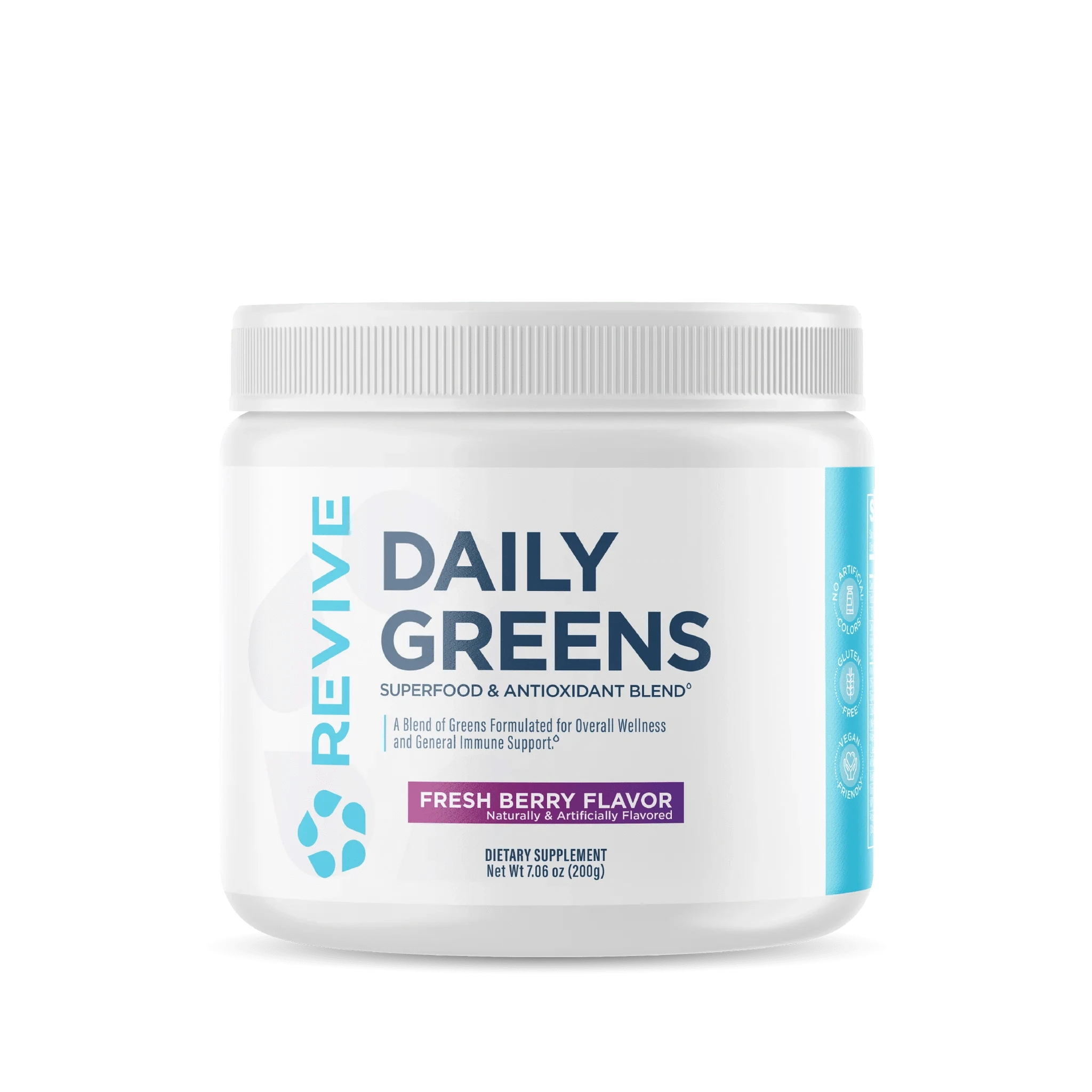 REVIVE MD Daily Greens Powder 30 servings / Fresh Berry Greens