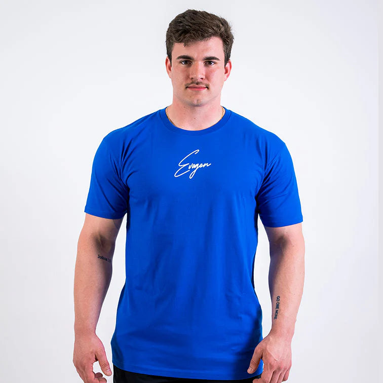 Evogen Signature Centered Tee - Royal Blue