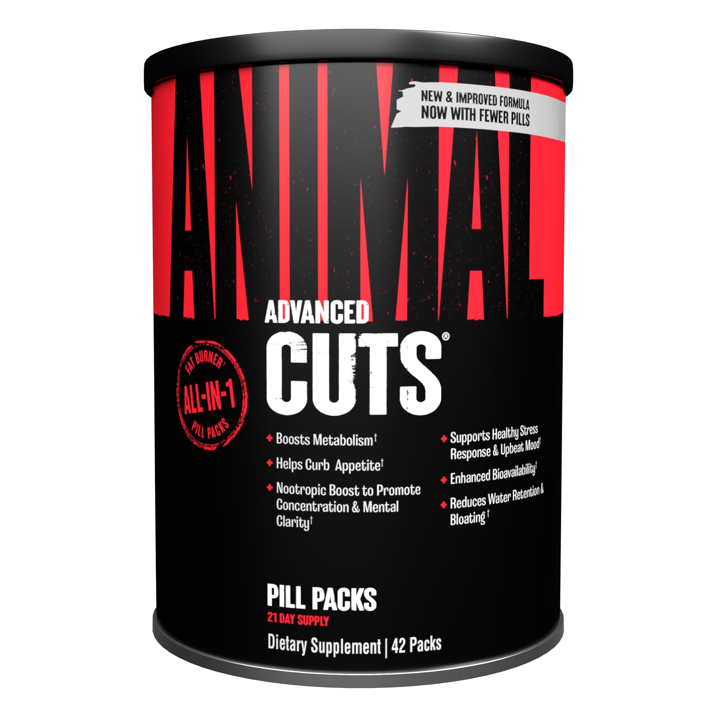 Universal Nutrition Animal Cuts 42 packs Complete Cutting Stack