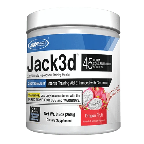 USP Labs Jack3d (US) 45 servings / Dragon Fruit Pre-Workout