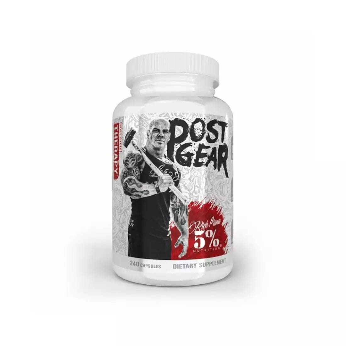 5% Nutrition Post Gear 240 Capsules PCT Support