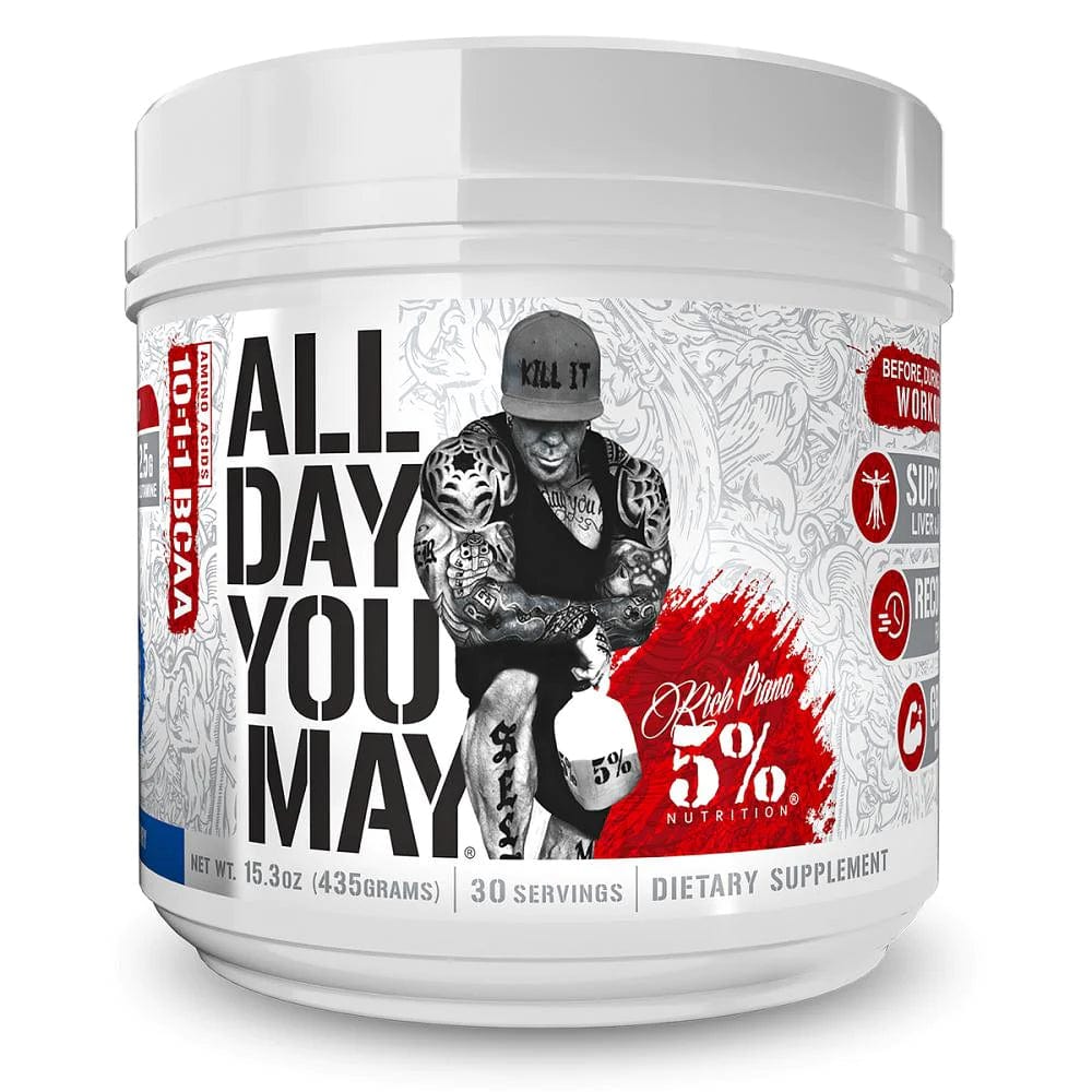 5% NutritionAll Day You MayMuscle Recovery DrinkRED SUPPS