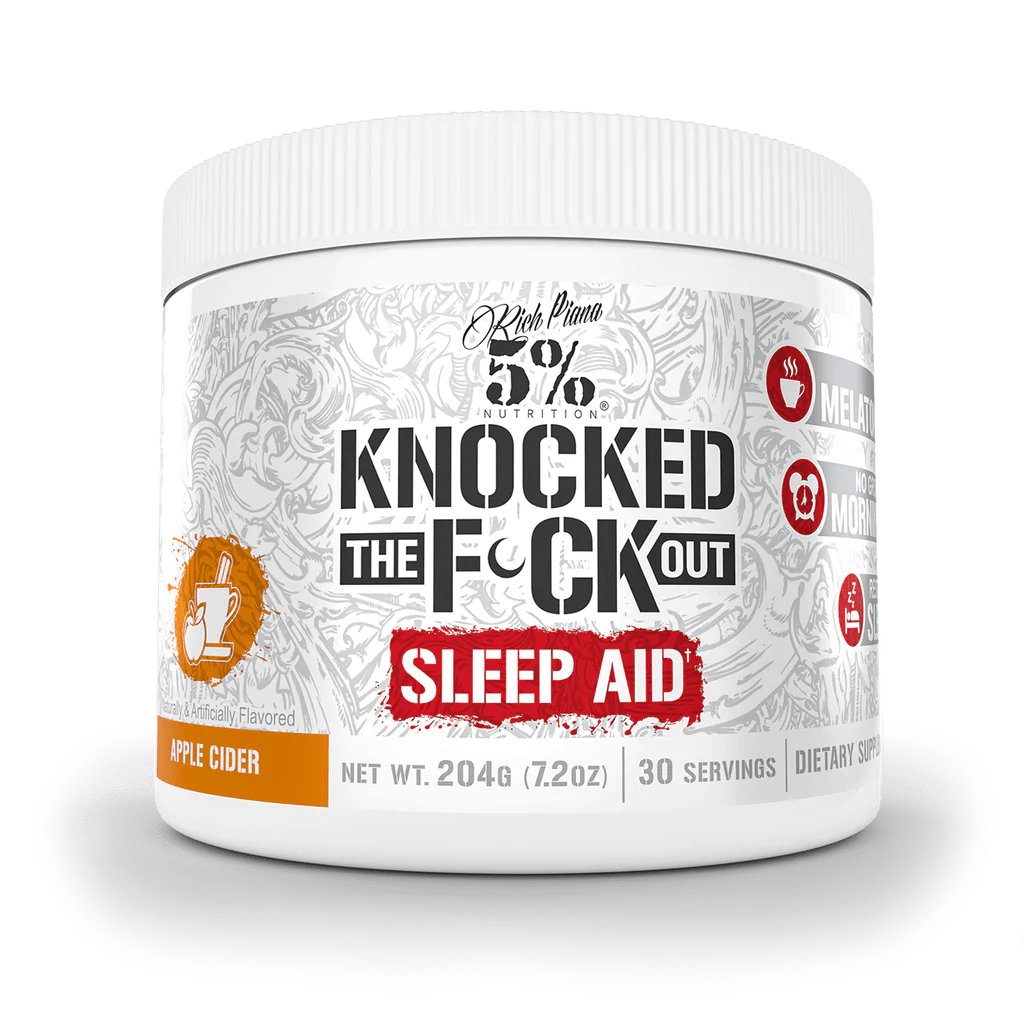 5% NutritionKnocked The F*ck OutSleep AidRED SUPPS