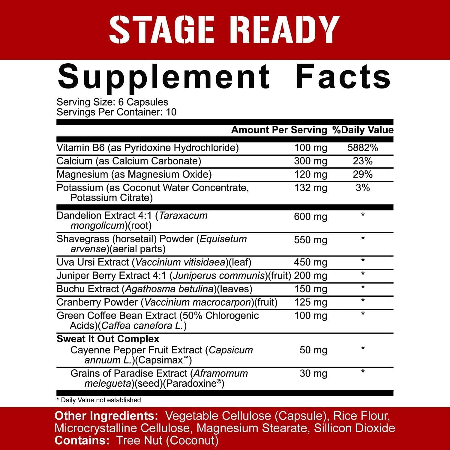 5% NutritionStage Ready DiureticDiureticRED SUPPS