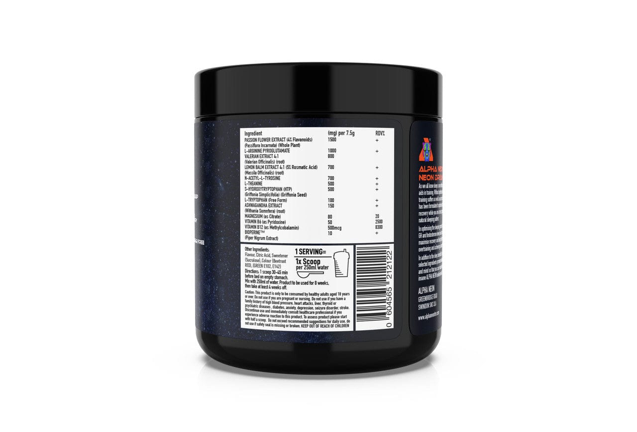 Alpha NeonNeon DreamsSleep Aid FormulaRED SUPPS