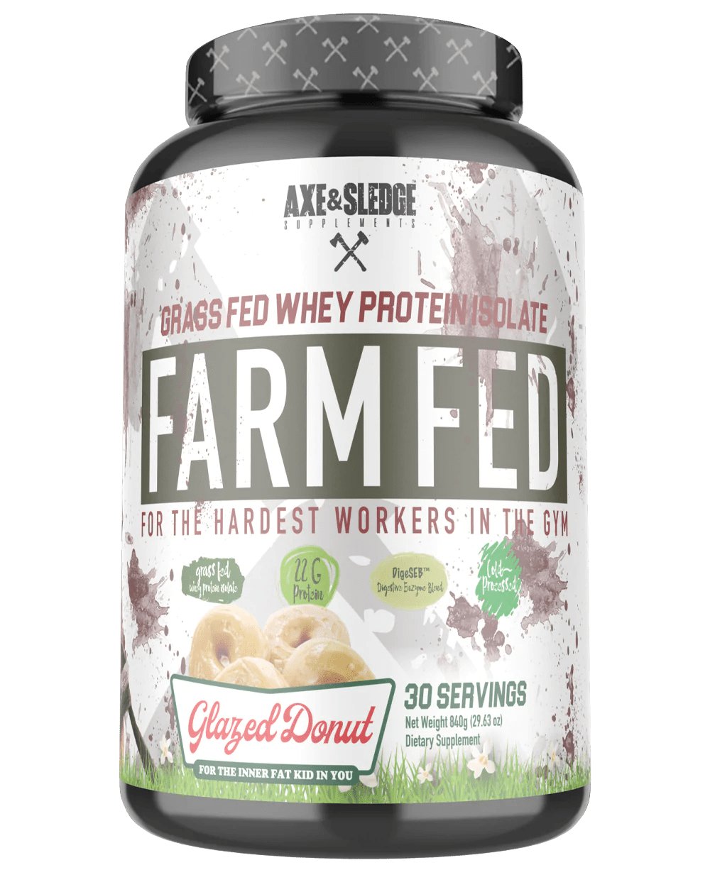 FARM FED // Grass-Fed Whey Protein Isolate - Axe & Sledge Supplements