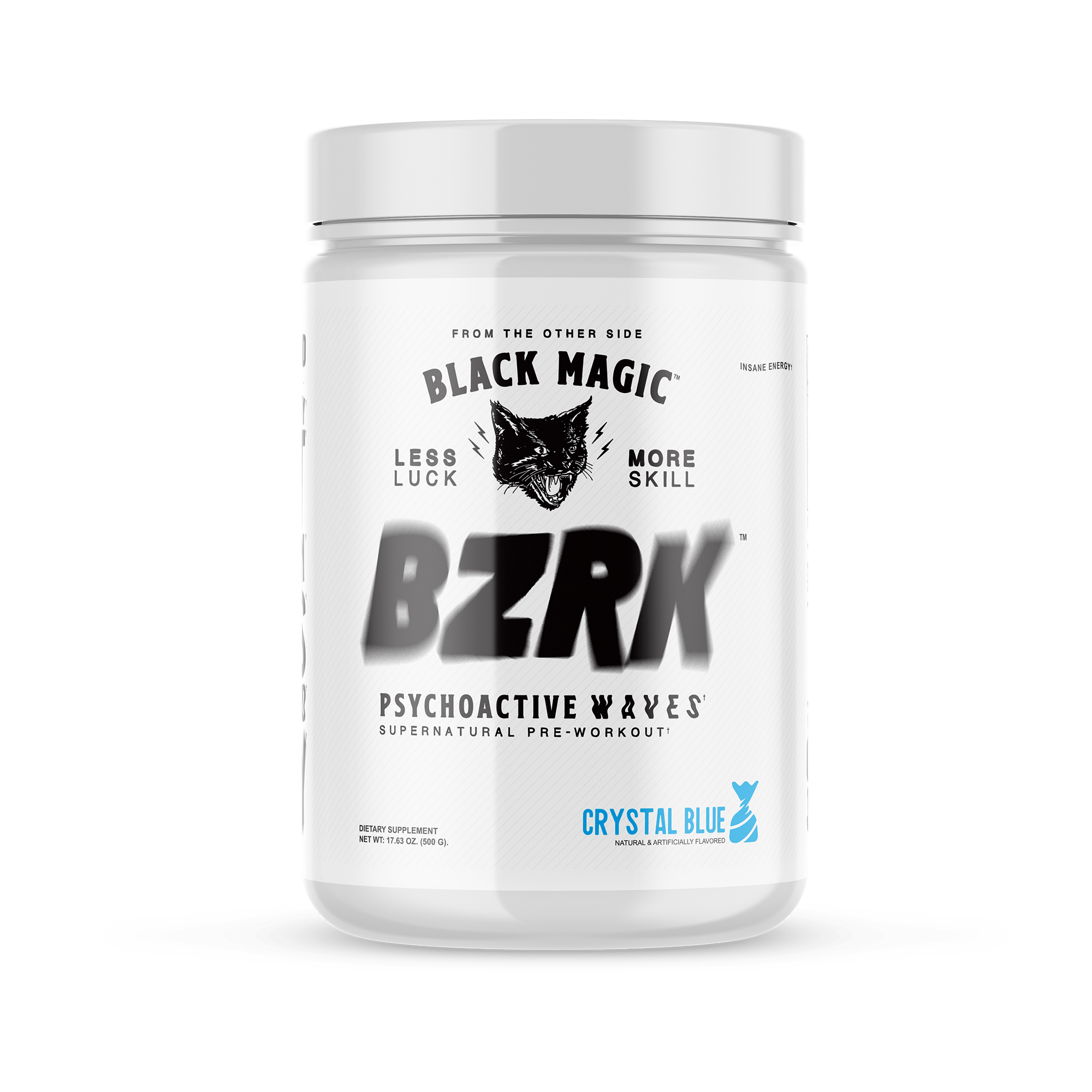 BLACK MAGIC BZRK 25 servings / Crystal Blue Pre-Workout