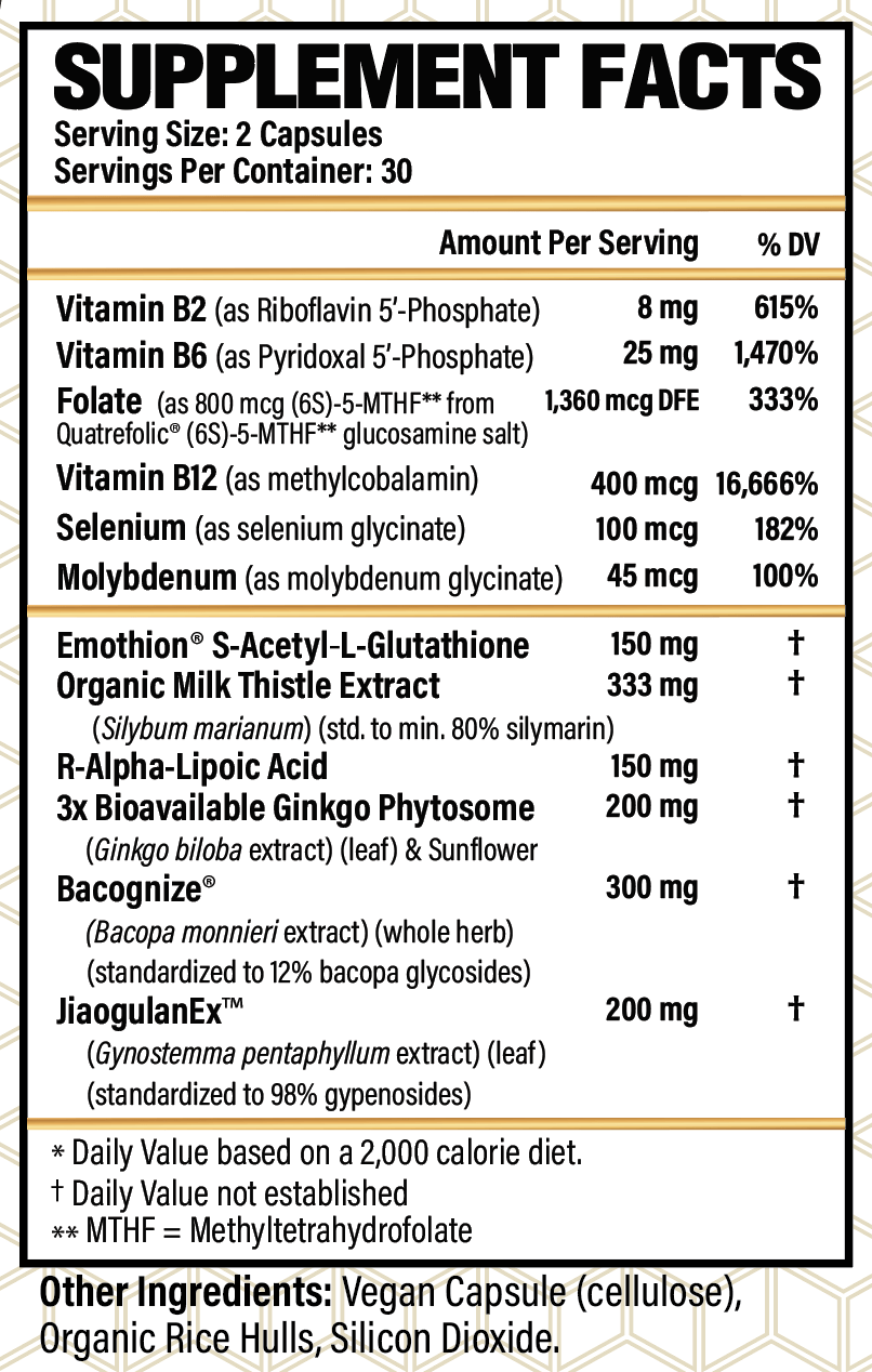 CHOQ APEX Glutathione - King of Antioxidants 60 Veggie Caps Glutathione