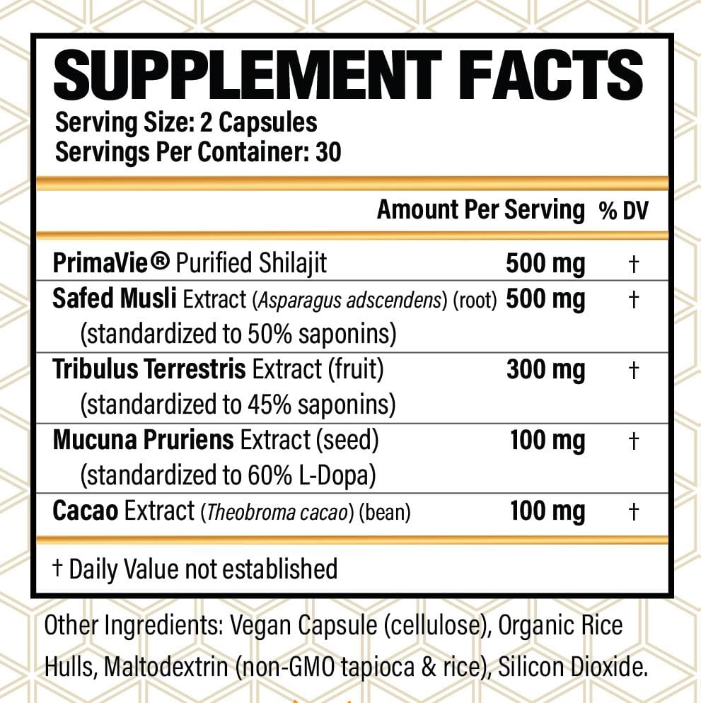 CHOQ DAILY - The Natural Choice For Men 60 Veggie Caps Male Formula